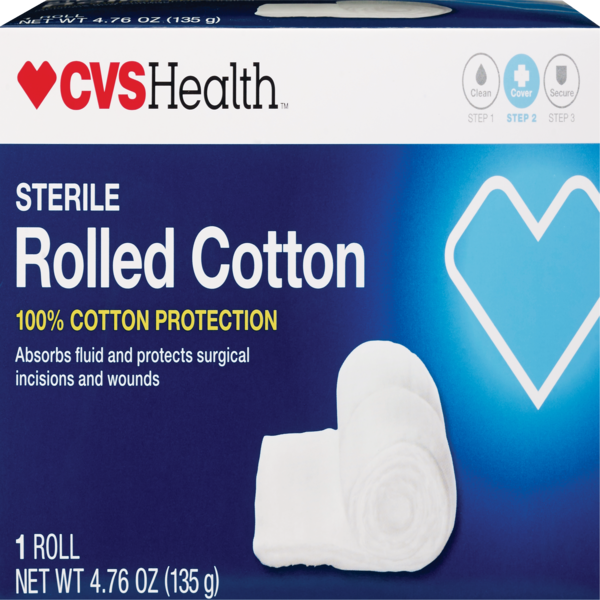 CVS Health Rolled Cotton