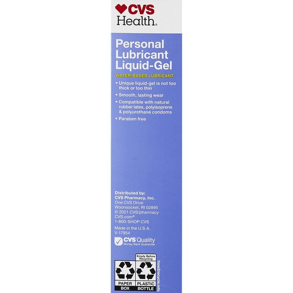 CVS Health Personal Lubricant Liquid-Gel, 4.5 FL OZ