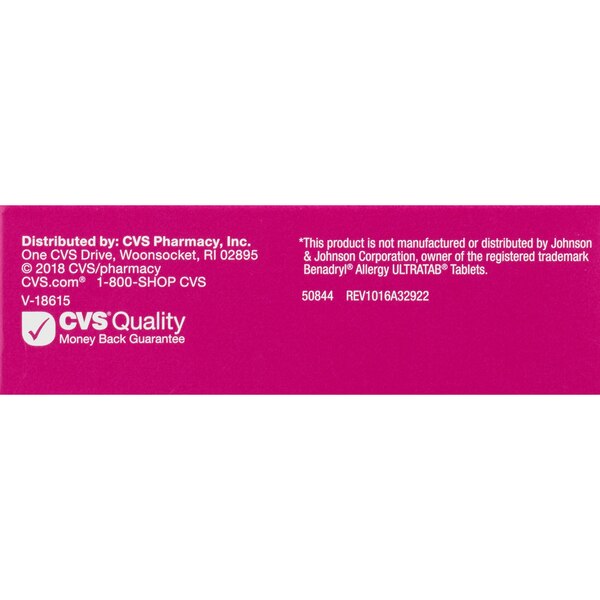 CVS Health Allergy Relief Diphenhydramine Tablets