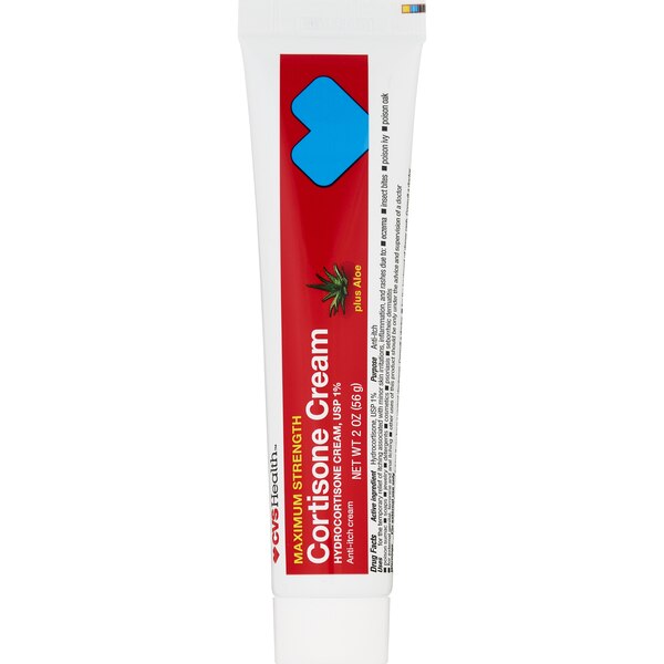 CVS Health Maximum Strength Cortisone Anti-Itch Cream Plus Aloe
