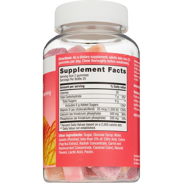 CVS Health Calcium with D3 Gummies, 50 CT