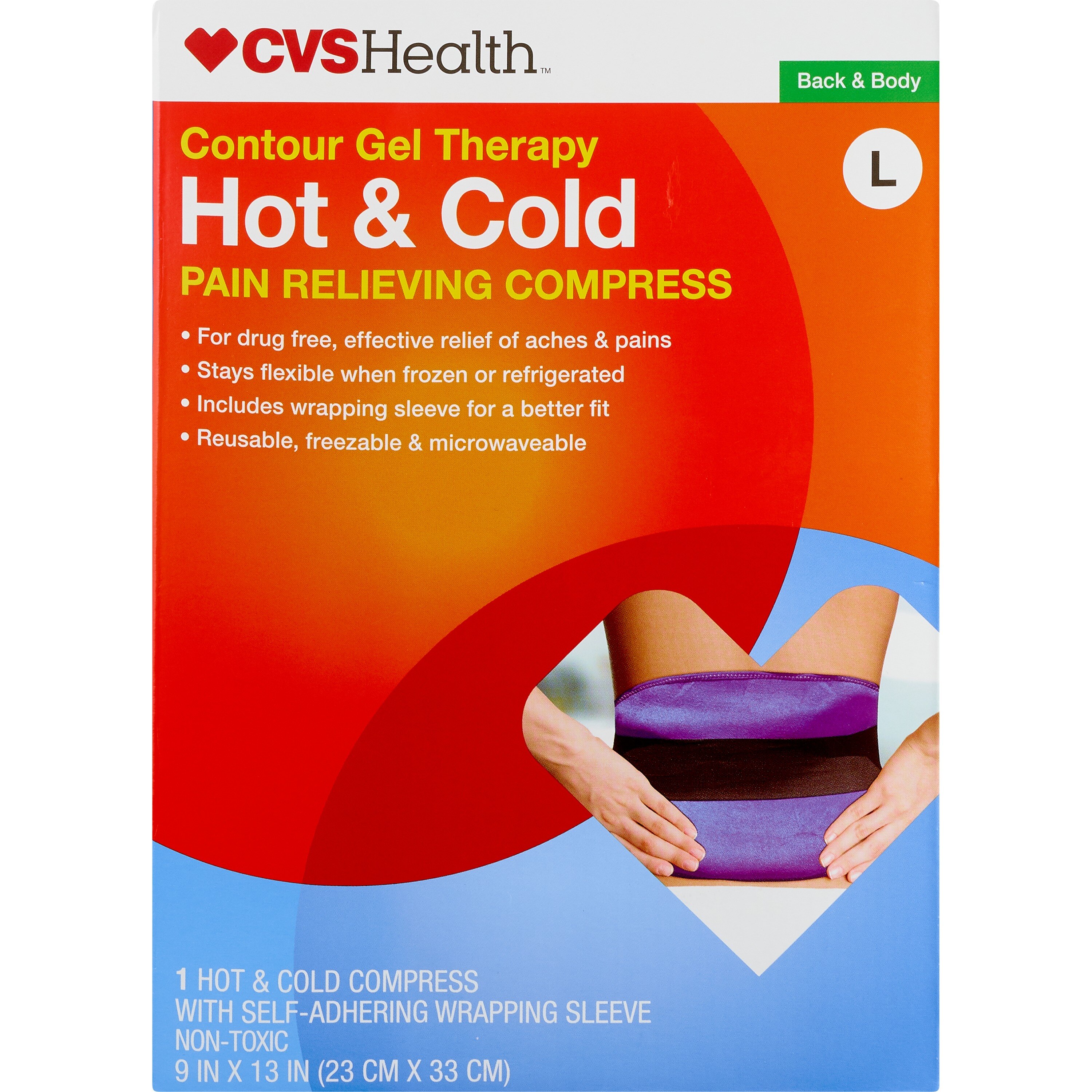 CVS Health Deluxe Reusable Hot Cold Pain Relief Compress | Pick Up In