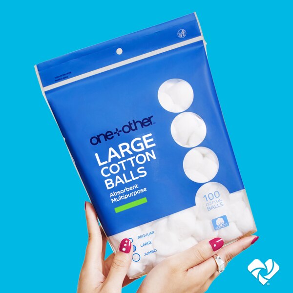 one+other Large Absorbent Cotton Balls