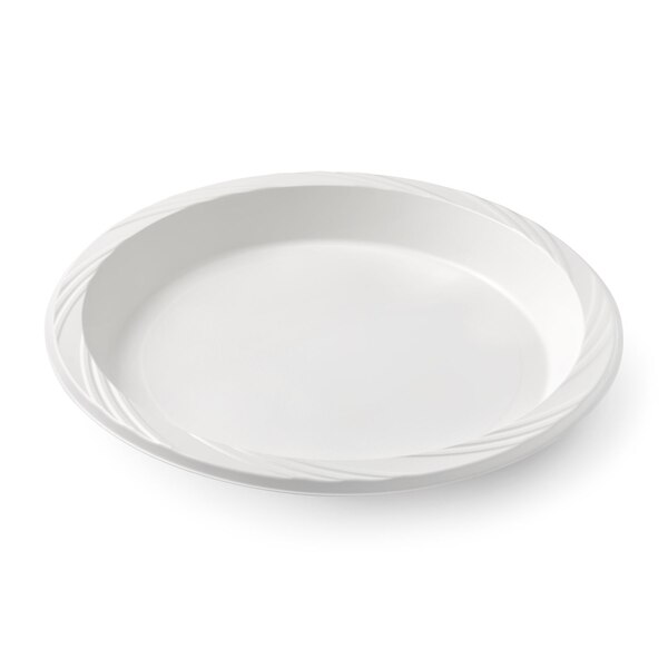 Total Home Microwavable Plastic Dinner Plates , 14 ct