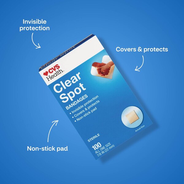 CVS Health Clear Spot Bandages
