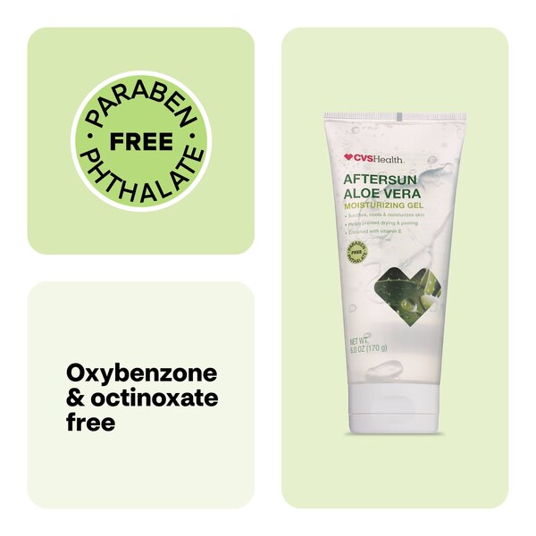 CVS Health Aftersun Aloe Vera Moisturizing Gel, 6oz