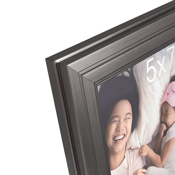 House To Home Wide Silver Picture Frame, 5 x 7 in