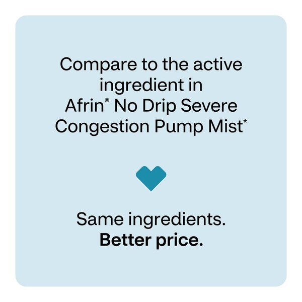 CVS Health 12HR No Drip Nasal Mist Oxymetazoline 0.05%, 0.5 OZ