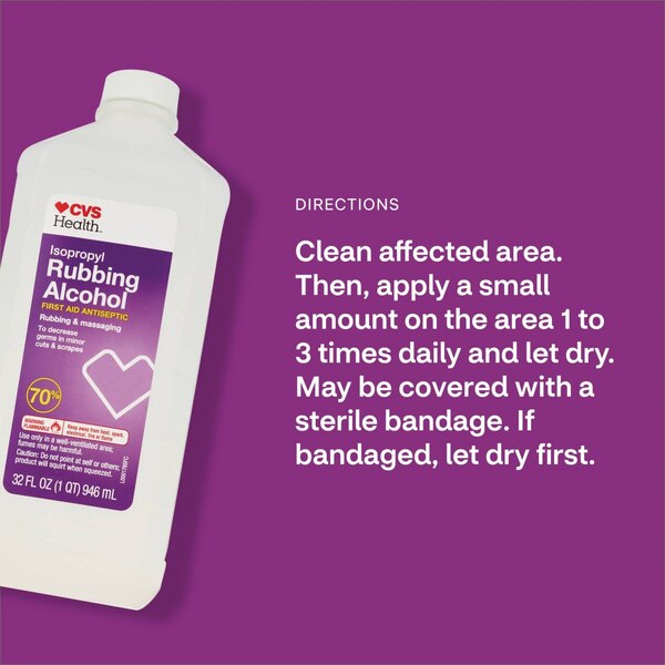 CVS Health First Aid Rubbing Alcohol