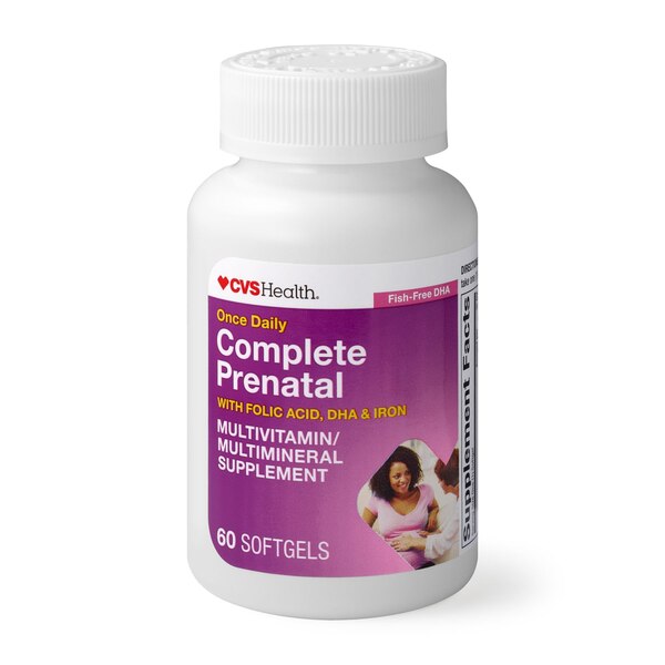CVS Health Prenatal with DHA & Folic Acid Softgels, 60 CT