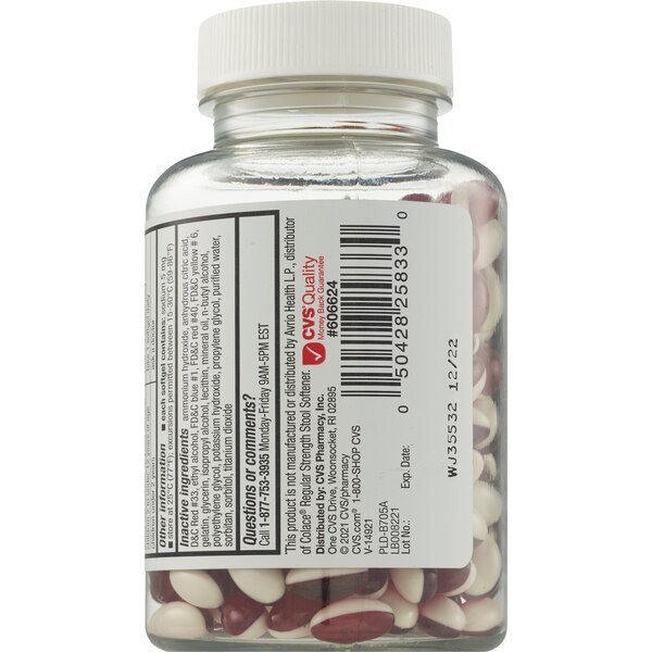 CVS Health Stool Softener 100 MG Softgels