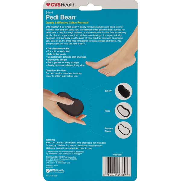 CVS Health 3-in-1 Pedi Bean
