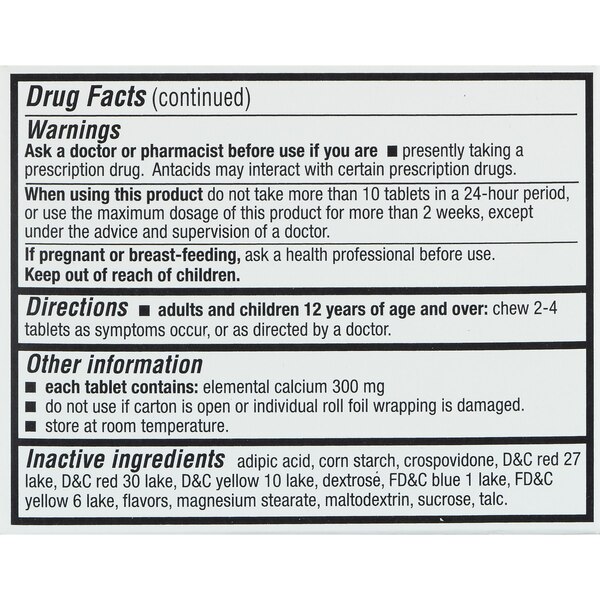CVS Health Extra Strength Chewable Antacid Tablets Assorted