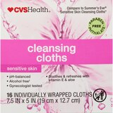 CVS Health Cleansing Cloths, 16 CT, thumbnail image