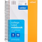 Caliber 5 Subject Notebook, thumbnail image