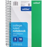 Caliber 5 Subject Notebook, thumbnail image