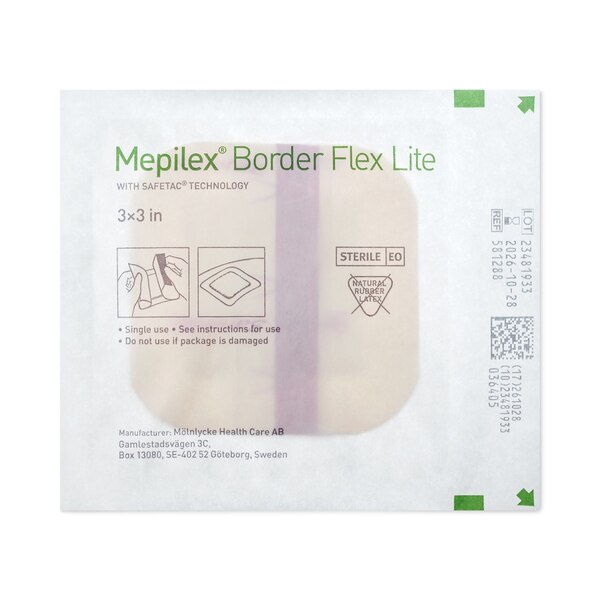 CVS Health Mepilex Border Lite Foam Adhesive Sterile Dressings