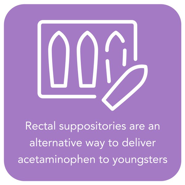CVS Health Children's Fever Reducing Suppositories