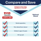 CVS Health Children's Fever Reducing Suppositories, thumbnail image