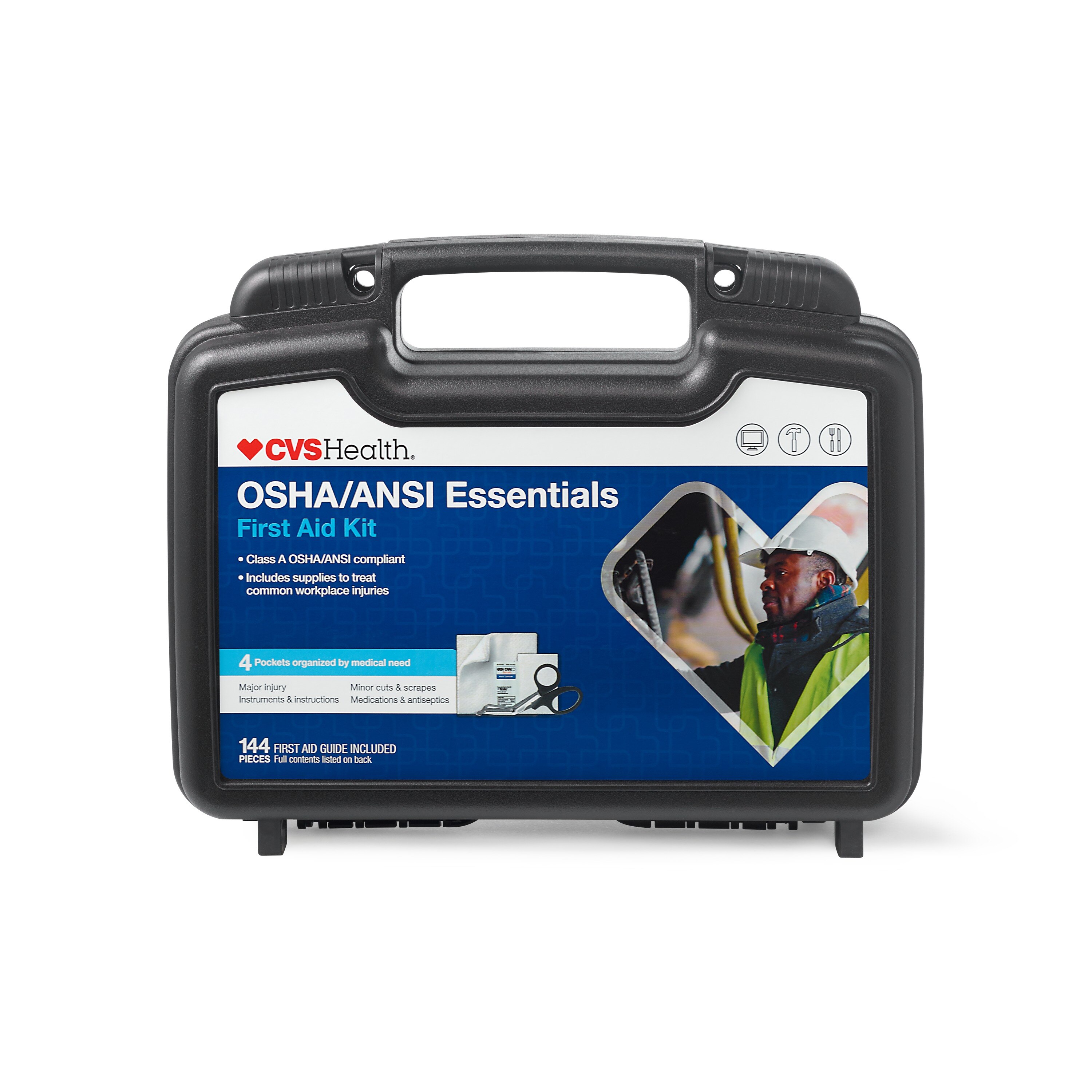 CVS OSHA ANSI Compliant First Aid Kit