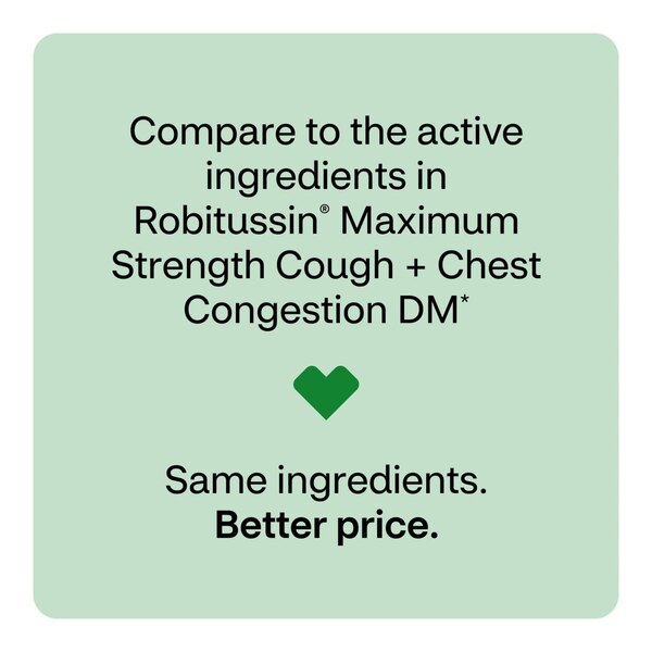 CVS Health Non Drowsy Maximum Strength Tussin DM Cough & Chest Congestion