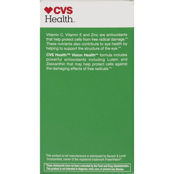 CVS Health Vision Health Softgels, 120 CT