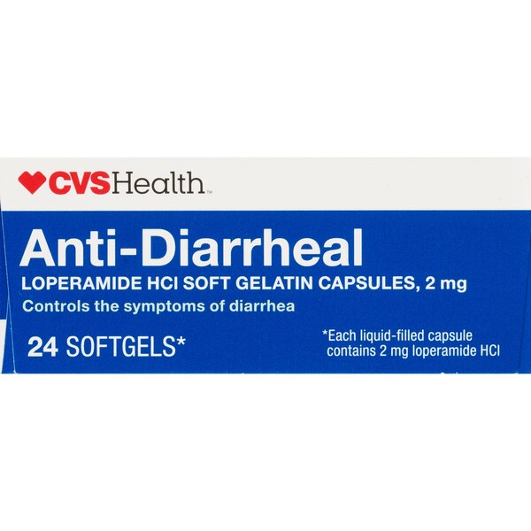 CVS Health Anti-Diarrheal Softgels