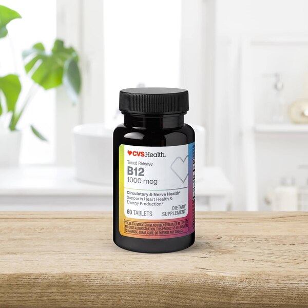 CVS Health Vitamin B12 Tablets , 60 CT