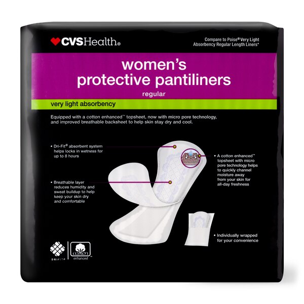 CVS Health Protective Pantiliners Very Light Absorbency