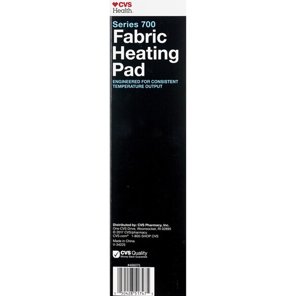 CVS Health Series 700 Fabric Heating Pad