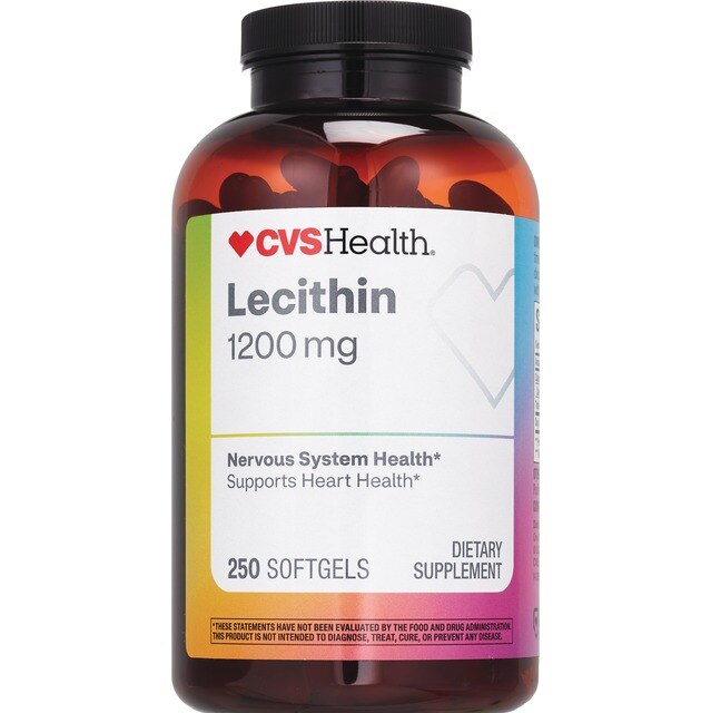 CVS Health - Lecithin, cápsulas blandas, 1200 mg, 250 u.