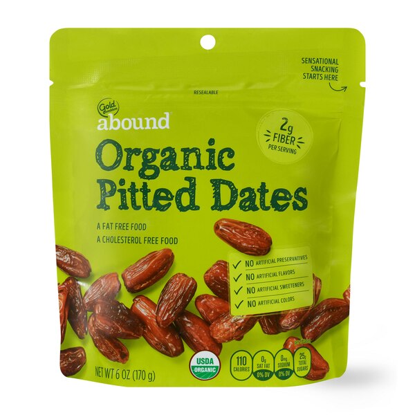 Gold Emblem Abound Pitted Dates, 6 oz