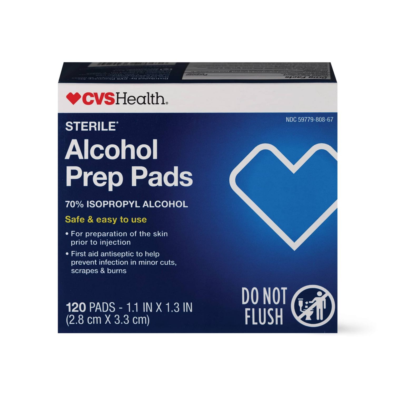 Alcohol pads cvs hotsell