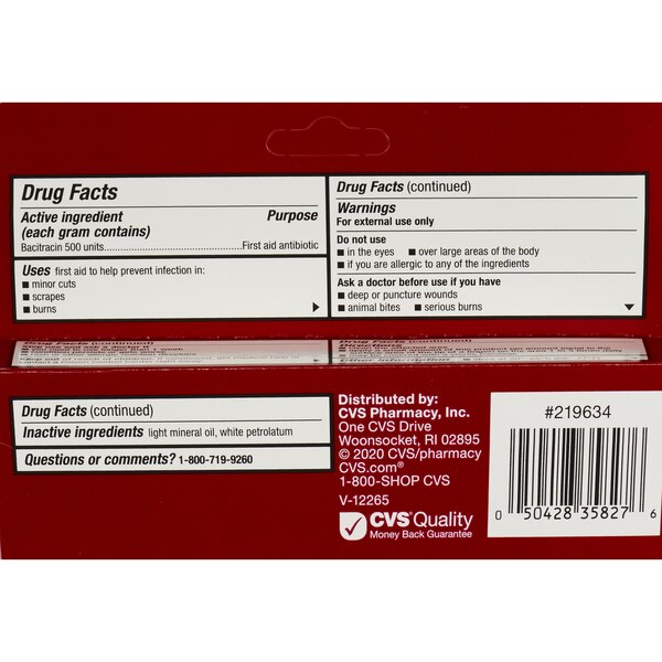 CVS Health Bacitracin Ointment