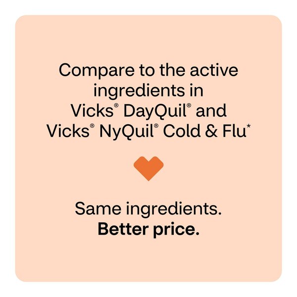 CVS Health Day + Nighttime Cold & Flu Relief Combo Pack, 2 12 OZ bottles