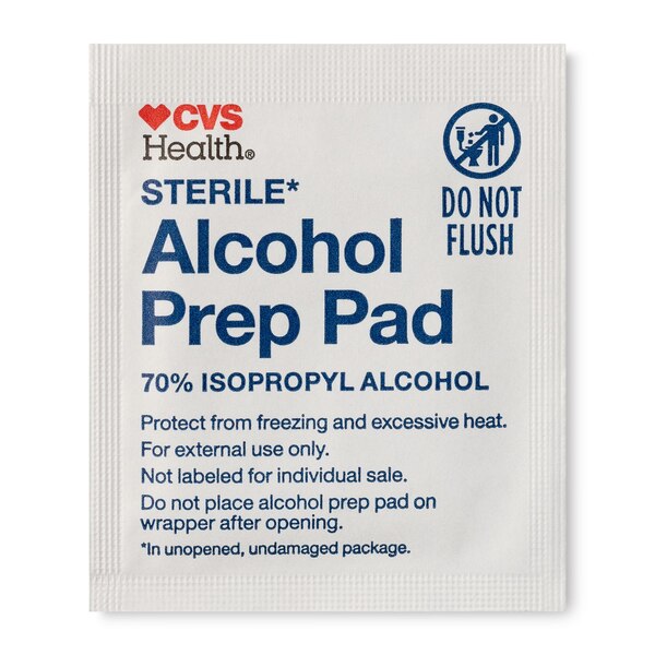 CVS Health 70% Isopropyl Alcohol Prep Pads