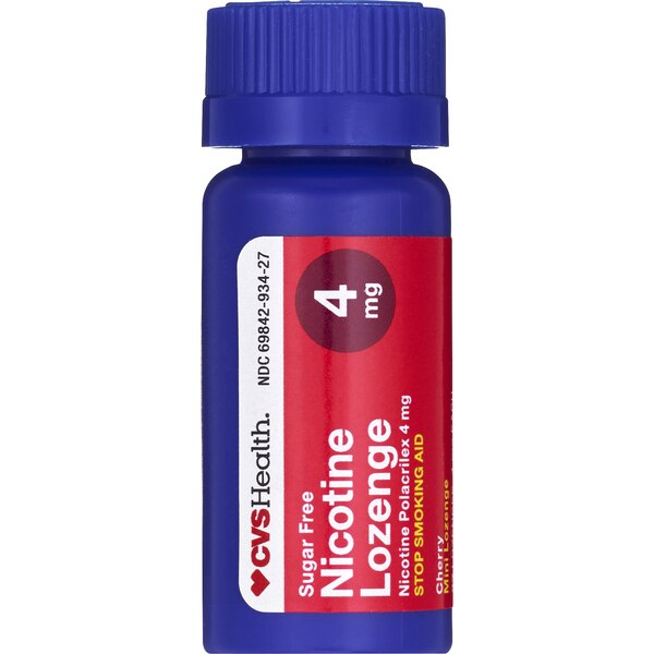 CVS Health Sugar Free Nicotine Lozenge, Cherry