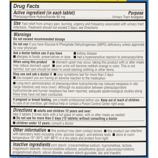 CVS Health Urinary Pain Relief Tablets, 30 CT