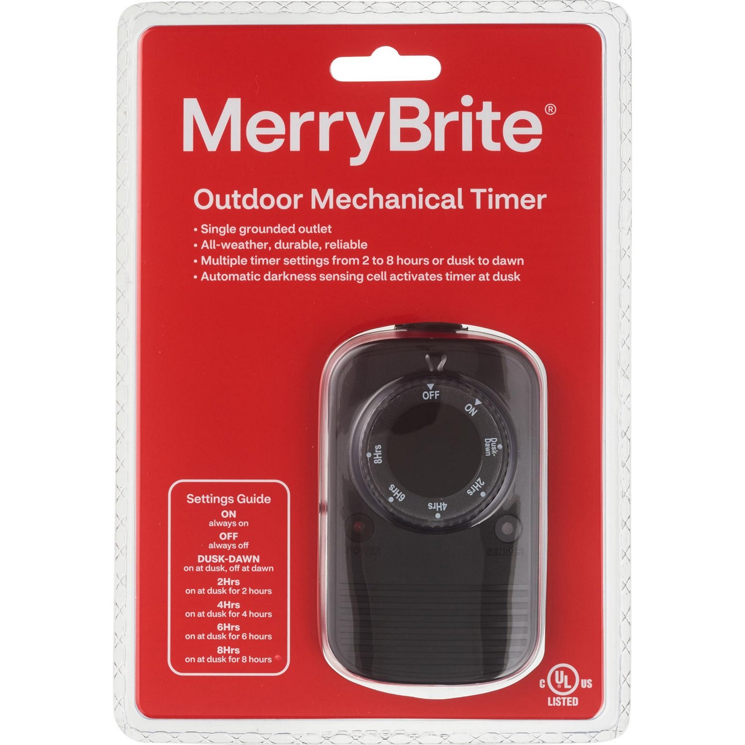 Merry Brite Outdoor Mechanical Timer image.