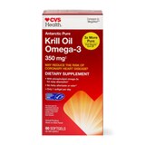CVS Health Antarctic Krill Oil Omega-3 Softgels, 60 CT, thumbnail image