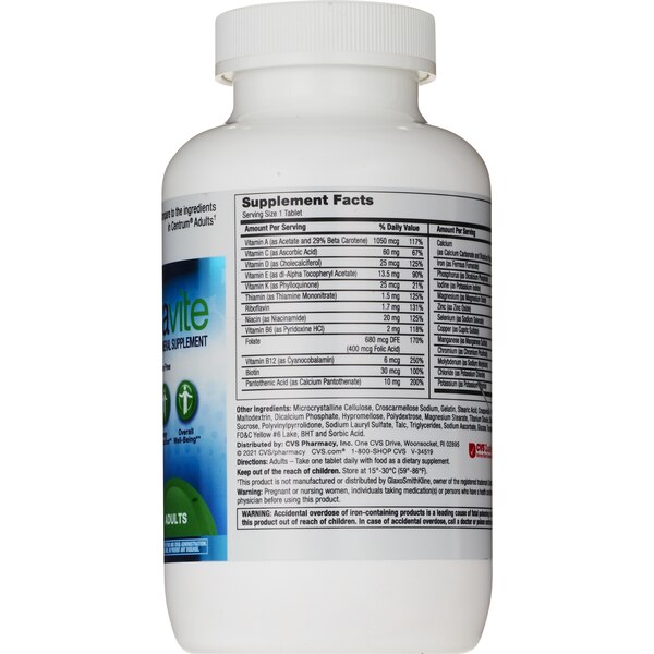 CVS Health Spectravite Multivitamin Tablets, 365 CT