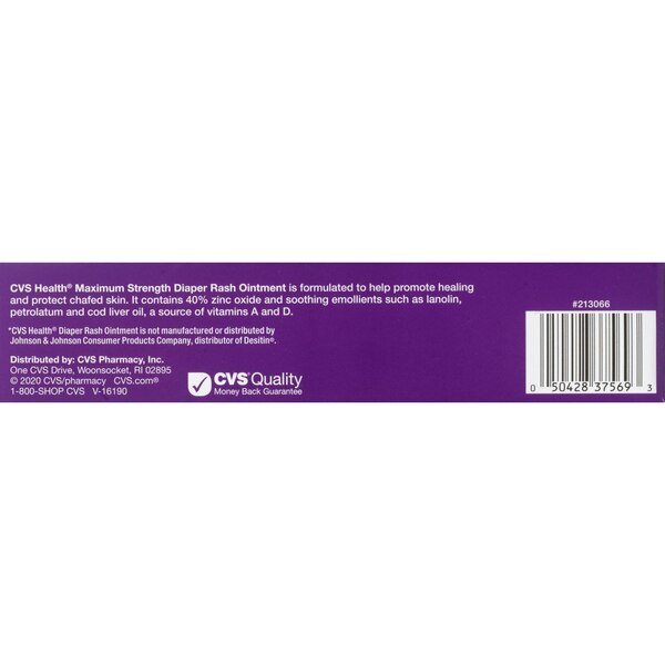 CVS Health Diaper Rash Ointment