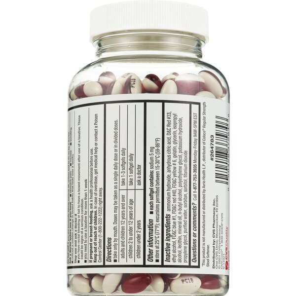 CVS Health Stool Softener 100 MG Softgels