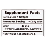 CVS Health Lutein Softgels, 30 CT, thumbnail image 5 of 8