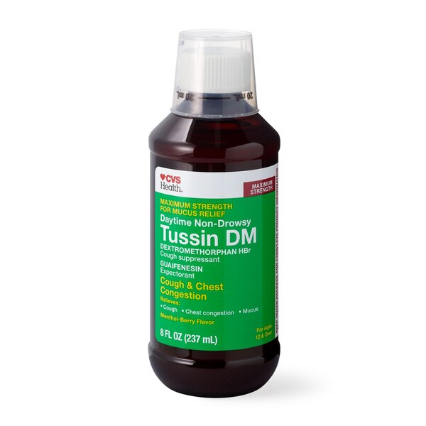 CVS Health Non Drowsy Maximum Strength Tussin DM Cough & Chest Congestion
