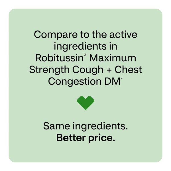 CVS Health Non Drowsy Maximum Strength Tussin DM Cough & Chest Congestion