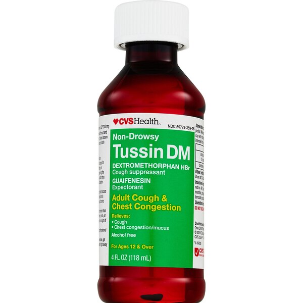 CVS Health Non Drowsy Tussin DM Cough & Chest Congestion