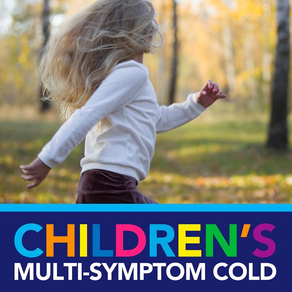 CVS Health Children's Multi-Symptom Cold Relief Liquid, Very Berry, 4 OZ