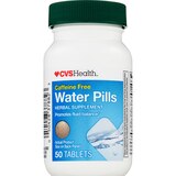 CVS Health Caffeine Free Water Pills, 50 CT, thumbnail image 5 of 5
