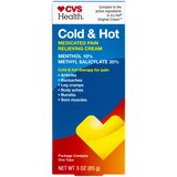 CVS Health Extra Strength Cold & Hot Pain Relieving Cream, 3 OZ, thumbnail image